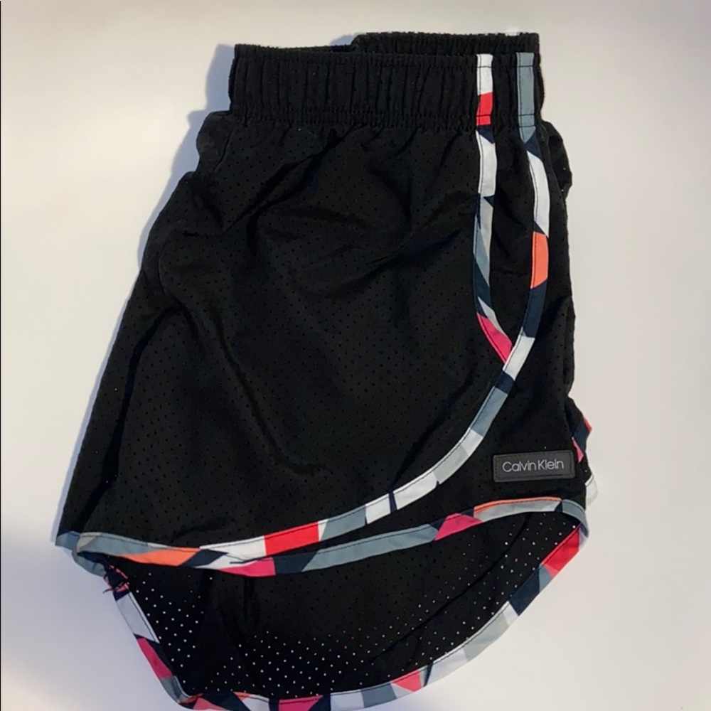 Calvin Klein Athletic Mesh Running Shorts Sz Small